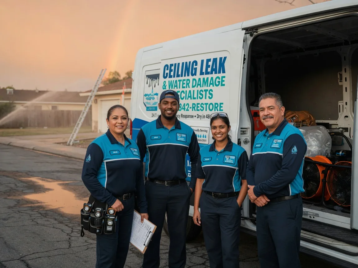 Ceiling Leak Cleanup company in Pleasant Ridge, MI