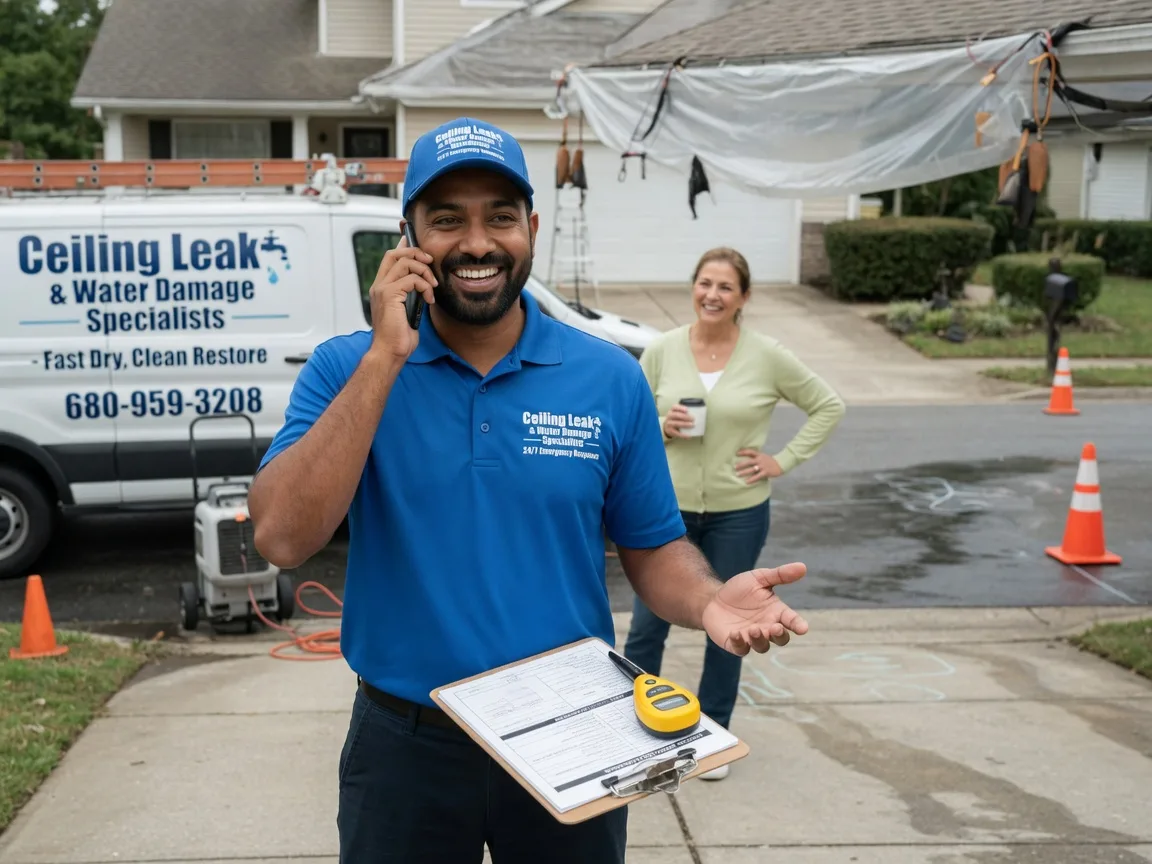 Ceiling Leak Cleanup Pleasant Ridge, MI FAQs